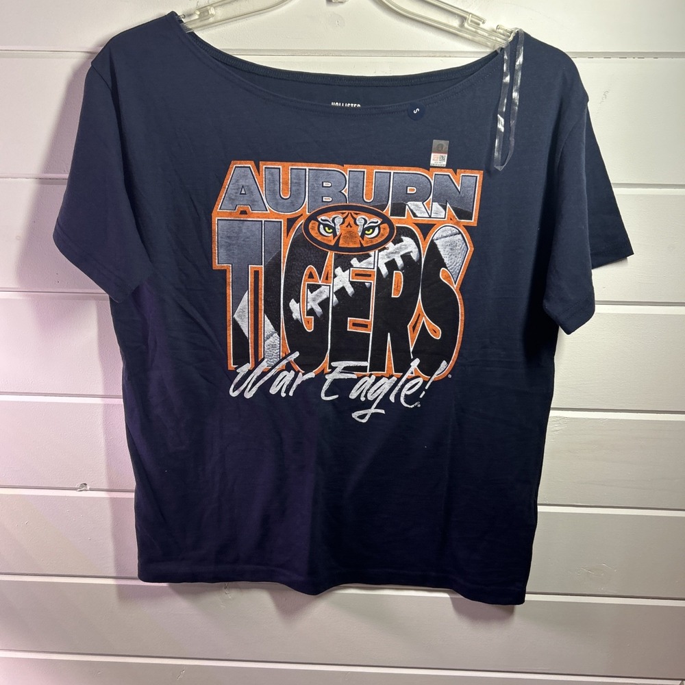 NWT Hollister Auburn Women's T Shirt Size Small